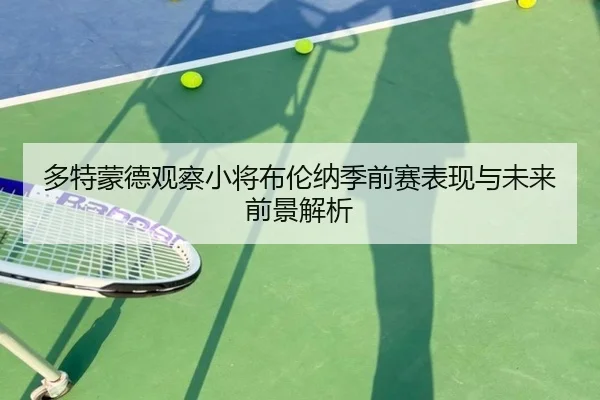 多特蒙德观察小将布伦纳季前赛表现与未来前景解析